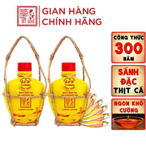 Mắm tĩn cá cơm ruột đỏ