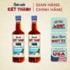 Combo 2 chai nước mắm Kiết Thành 1925 cốt nhỉ 40N chai thủy tinh 500ml