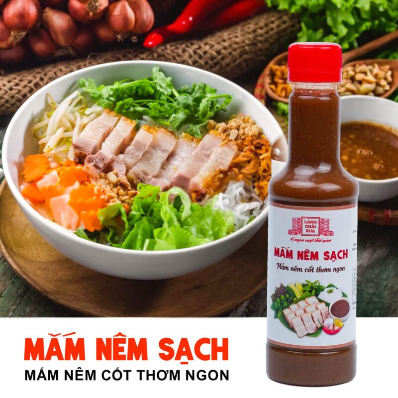 [CHAI 310G] Mắm nêm sạch Làng Chài Xưa Mắm Nêm Cốt Thơm Ngon Ăn Bún, Gỏi Cuốn Rất Ngon