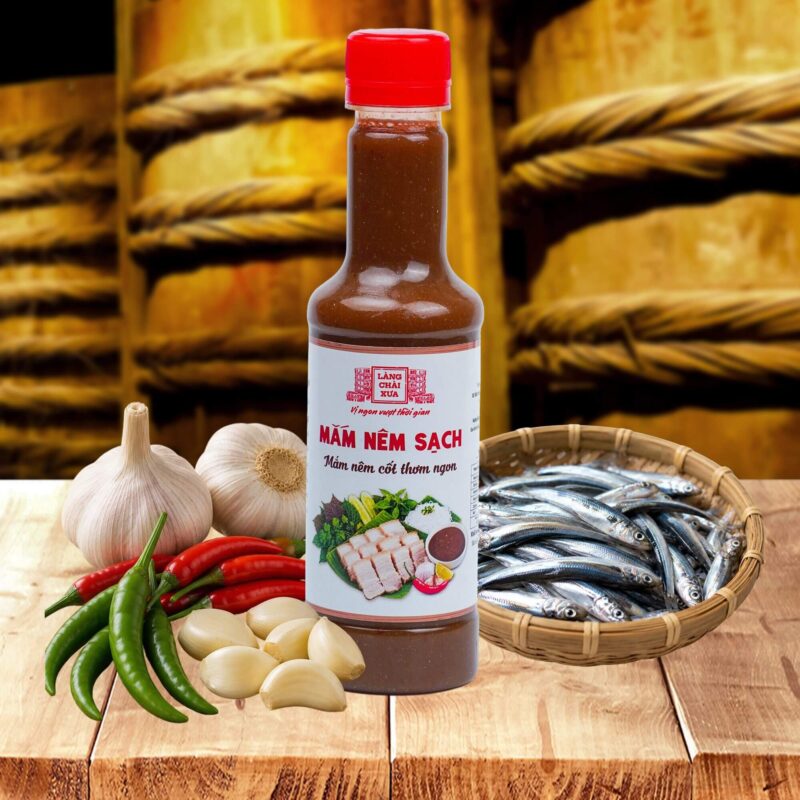 [CHAI 310G] Mắm nêm sạch Làng Chài Xưa Mắm Nêm Cốt Thơm Ngon Ăn Bún, Gỏi Cuốn Rất Ngon