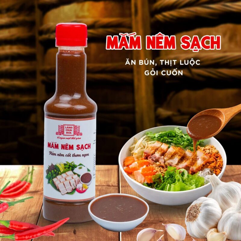 [CHAI 310G] Mắm nêm sạch Làng Chài Xưa Mắm Nêm Cốt Thơm Ngon Ăn Bún, Gỏi Cuốn Rất Ngon