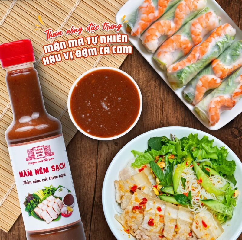 [CHAI 310G] Mắm nêm sạch Làng Chài Xưa Mắm Nêm Cốt Thơm Ngon Ăn Bún, Gỏi Cuốn Rất Ngon