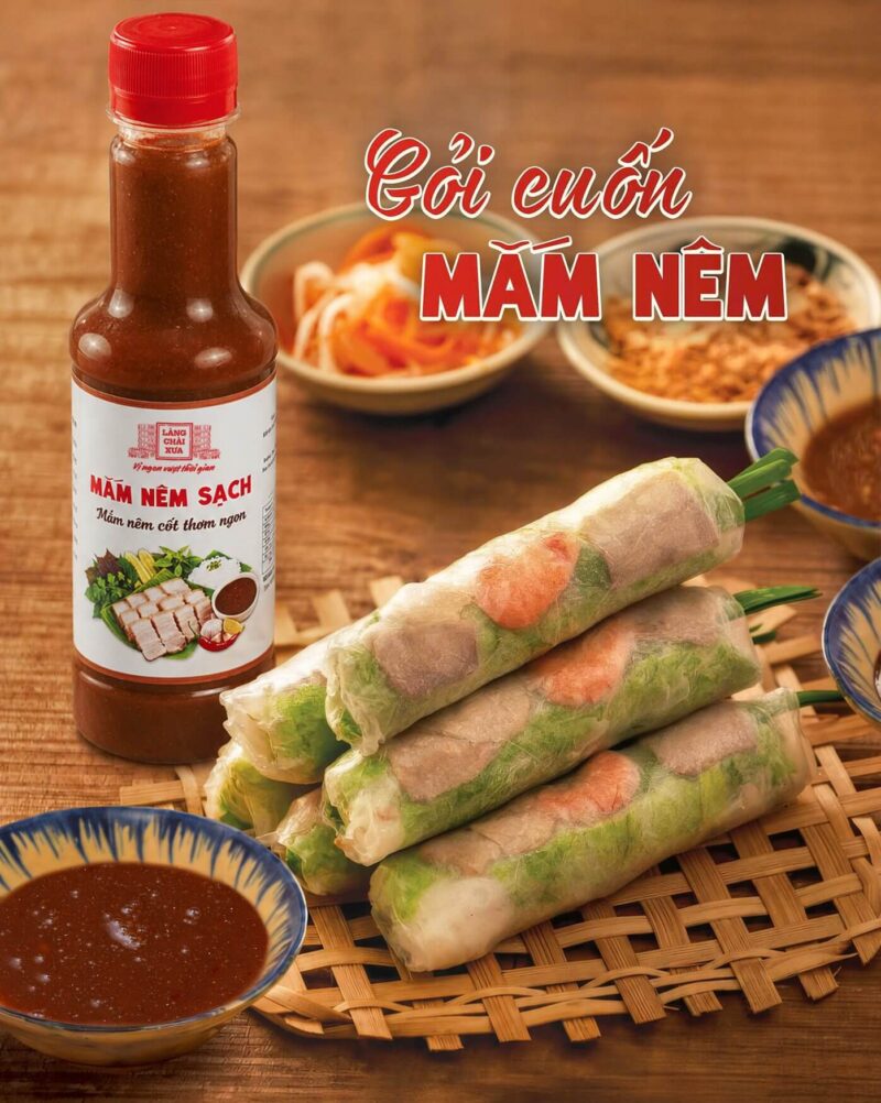 [CHAI 310G] Mắm nêm sạch Làng Chài Xưa Mắm Nêm Cốt Thơm Ngon Ăn Bún, Gỏi Cuốn Rất Ngon