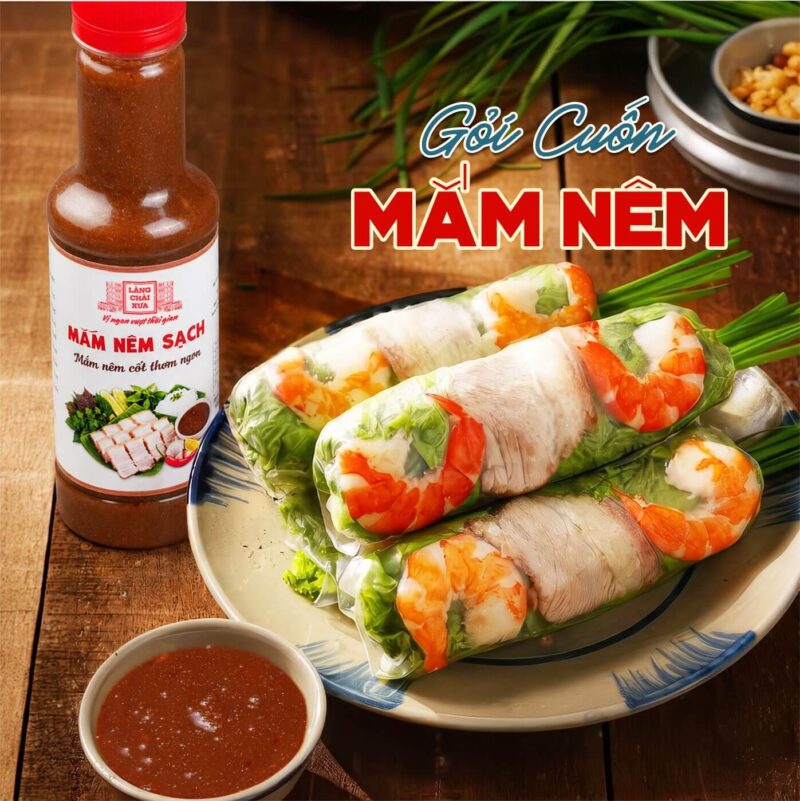 [CHAI 310G] Mắm nêm sạch Làng Chài Xưa Mắm Nêm Cốt Thơm Ngon Ăn Bún, Gỏi Cuốn Rất Ngon