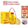 Bình gốm nước mắm Tĩn cá cơm ruột đỏ 60N 250ml kèm hộp giấy vàng