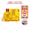 Bình gốm nước mắm Tĩn cá cơm ruột đỏ 60N 500ml kèm hộp giấy vàng