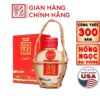 Bình gốm nước mắm Tĩn tôm biển Hồng Ngọc Đại Dương 60N 500ml kèm hộp quà