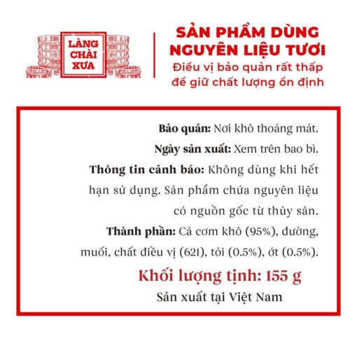 Cá cơm rim tỏi ớt - Làng Chài Xưa - Ảnh 3