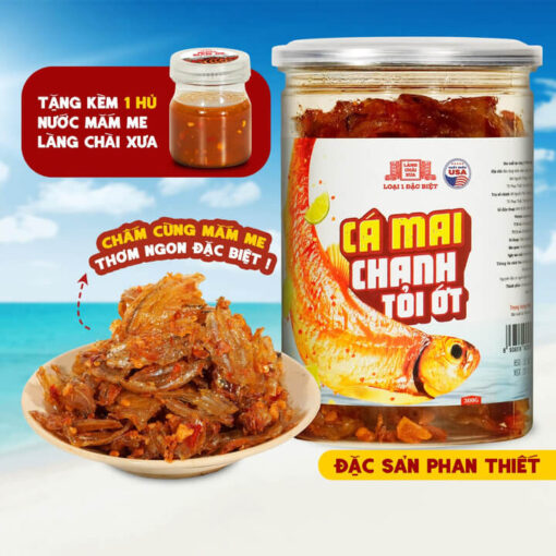 Cá Mai chanh tỏi ớt Làng Chài Xưa loại 1 đặc biệt tẩm ướp thơm ngon 300G - Hình ảnh 6