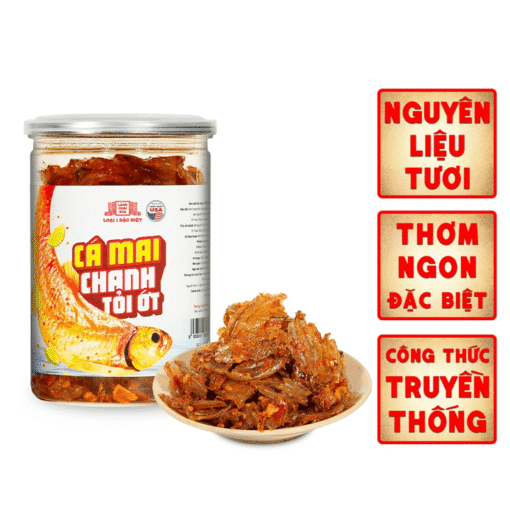 Cá Mai chanh tỏi ớt Làng Chài Xưa loại 1 đặc biệt tẩm ướp thơm ngon 300G