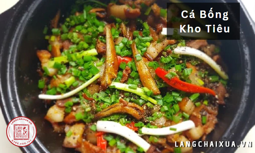 Cá bống kho tiêu