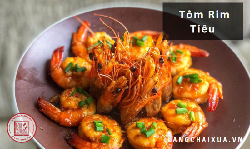Cách Làm Món Tôm Rim Tiêu đơn Giản