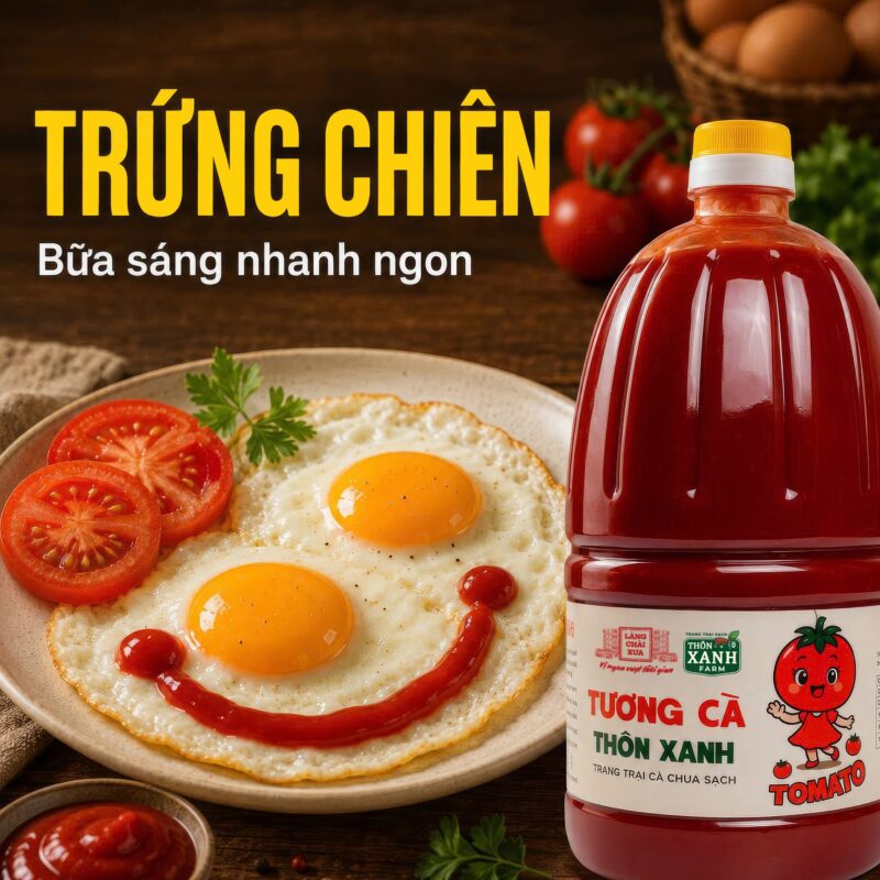 chai 2 2kg tuong ca thon xanh farm chua ngot diu nhe thom ngon tu nhien tu ca chua tuoi lang chai xua 2