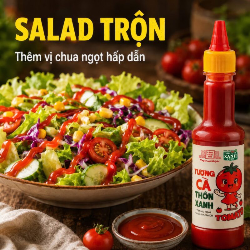 chai 270g tuong ca thon xanh farm chua ngot diu nhe thom ngon tu nhien tu ca chua ca tuoi lang chai xua 8 1