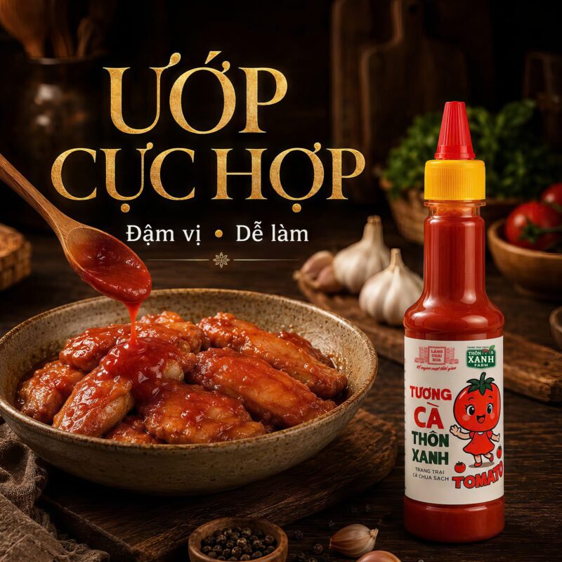 chai 270g tuong ca thon xanh farm chua ngot diu nhe thom ngon tu nhien tu ca chua ca tuoi lang chai xua 9 1