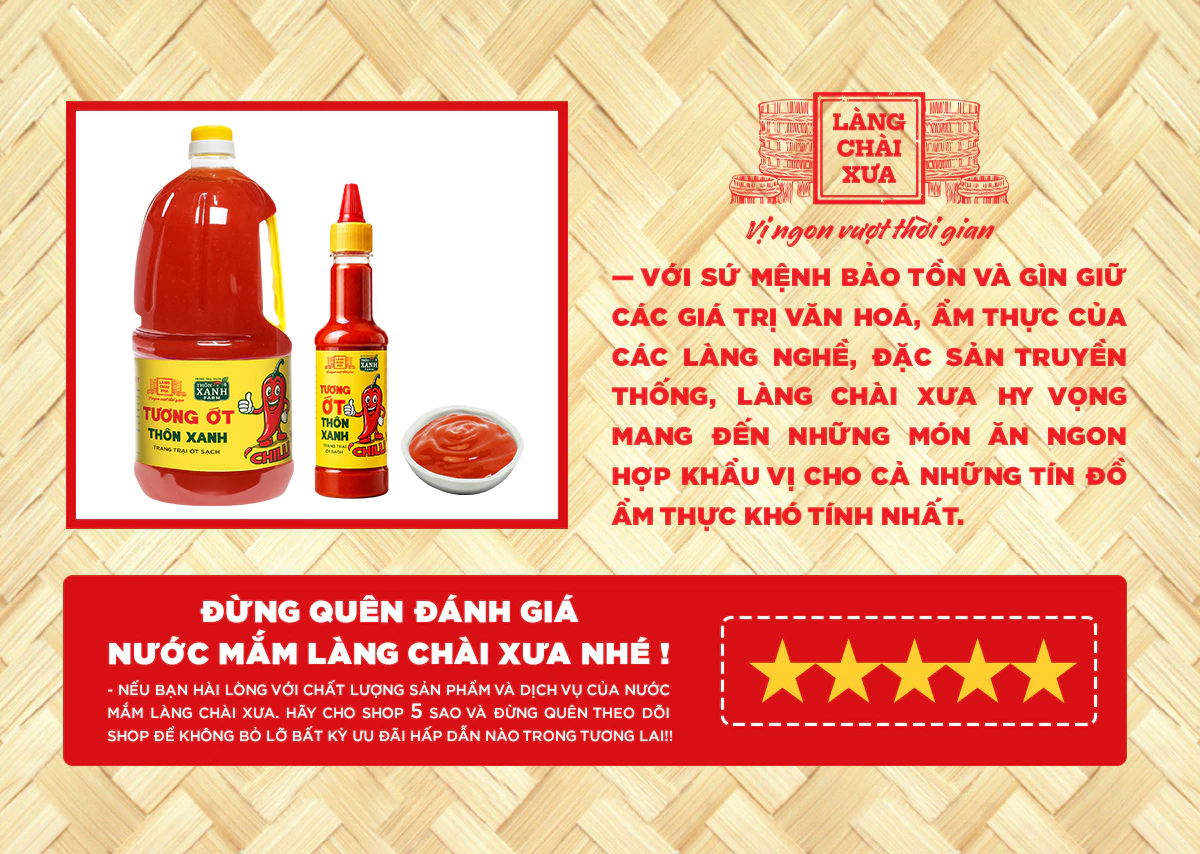 chai 270g tuong ot thon xanh farm chilli cay nong tu nhien ot tuoi sach tu trang trai lang chai xua 6