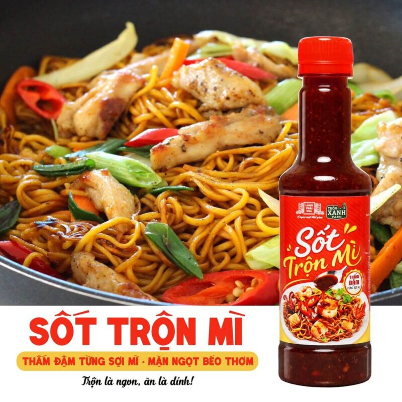 [Chai 300g] Sốt Trộn Mì Làng Chài Xưa - Thấm đẩm từng sợi mì - Trộn là ngon ăn là dính - Ảnh 11