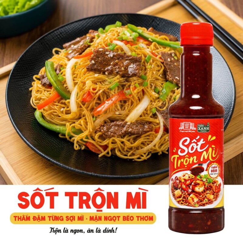 [Chai 300g] Sốt Trộn Mì Làng Chài Xưa - Thấm đẩm từng sợi mì - Trộn là ngon ăn là dính - Ảnh 5