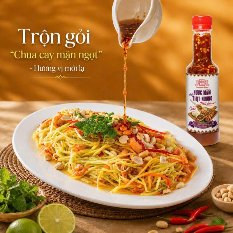 chai 310g nuoc mam cham thit nuong pha san 8 vi lang chai xua chat loc tinh tuy am thuc thai lan 4