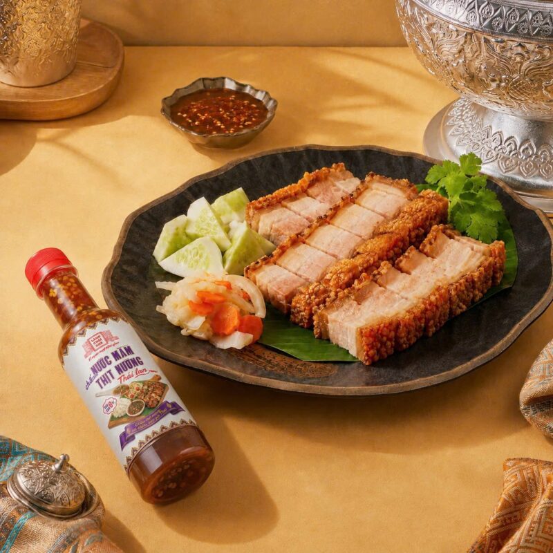 chai 310g nuoc mam cham thit nuong pha san 8 vi lang chai xua chat loc tinh tuy am thuc thai lan 5