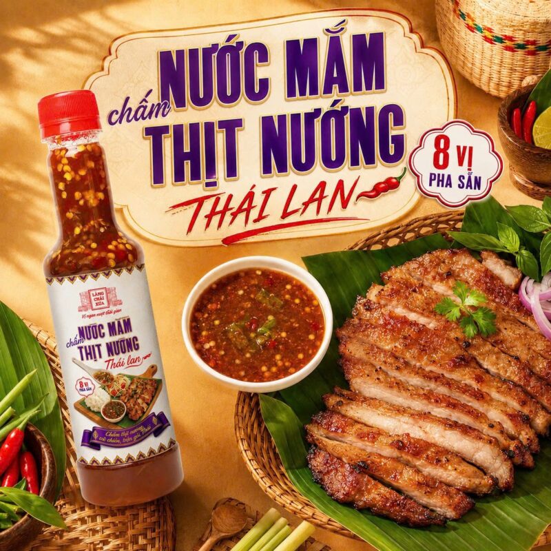 chai 310g nuoc mam cham thit nuong pha san 8 vi lang chai xua chat loc tinh tuy am thuc thai lan 8 1