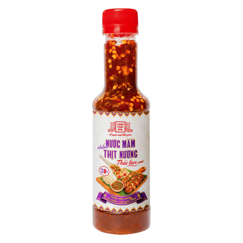 [Chai 310g] Nước mắm chấm thịt nướng pha sẵn 8 vị Làng Chài Xưa - Chắt lọc tinh tuý ẩm thực Thái Lan