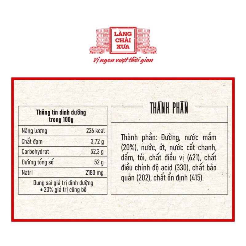 chai 320g nuoc mam tron goi lang chai xua pha san 6 loai gia vi cham thit luoc ca chien 9