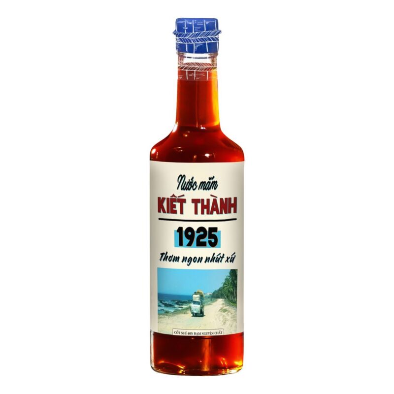 Chai nước mắm Kiết Thành 1925 cốt nhỉ 40N 500ml chai thủy tinh
