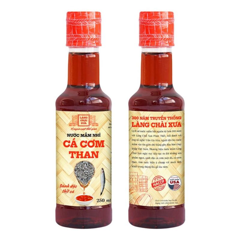 combo 12 chai nhua 250ml nuoc mam nhi ca com than lang chai xua 3