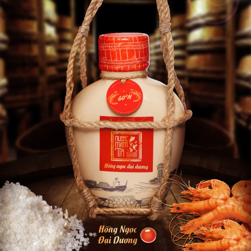 cặp nước mắm hiệu tôm biển