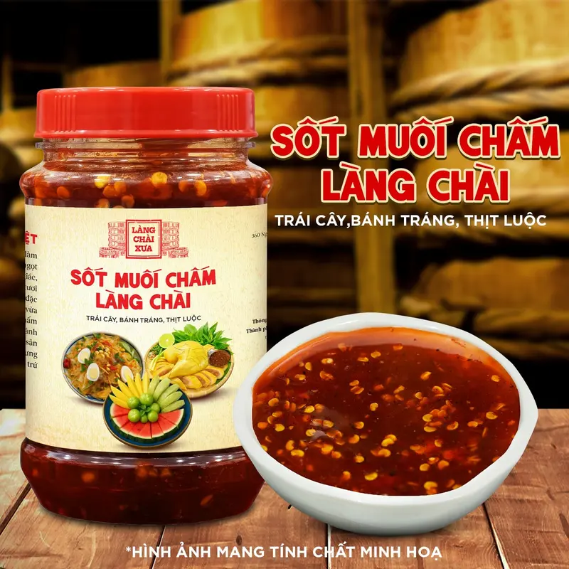 sốt muối chấm làng chài xưa
