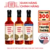 [Combo 3 chai - 3 vị] Nước Mắm Nhỉ Nhãn Xanh Xuất Khẩu, Nhãn Đỏ Đậm Đà, Nhãn Vàng Sánh Dặc 500ml/1 chai thủy tinh