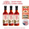 Combo 3 Chai Nước Mắm Nhỉ Làng Chài Xưa Nhãn Đỏ 30N 500ml - ảnh sản phẩm