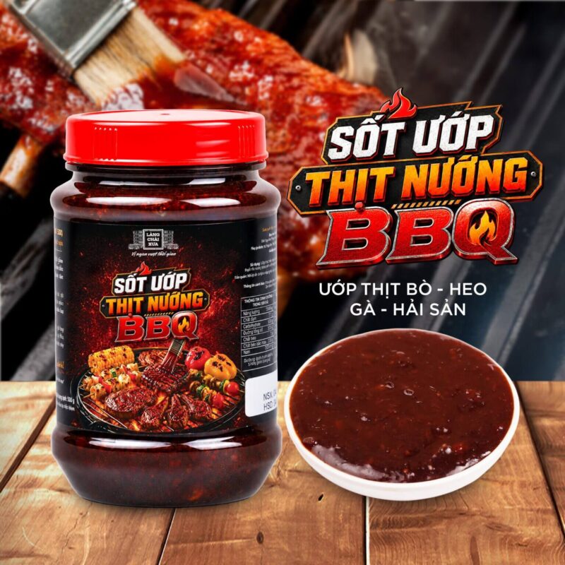 combo 3 hu 260g sot uop thit nuong bbq lang chai xua uop tham vi nuong thom ngon 1 1