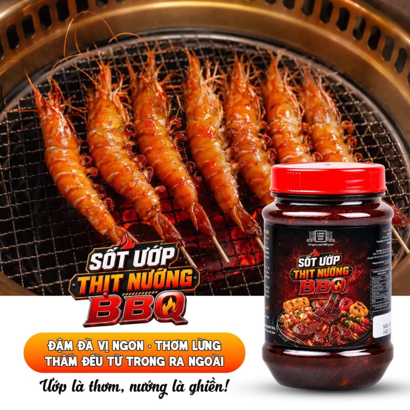 combo 3 hu 260g sot uop thit nuong bbq lang chai xua uop tham vi nuong thom ngon 1