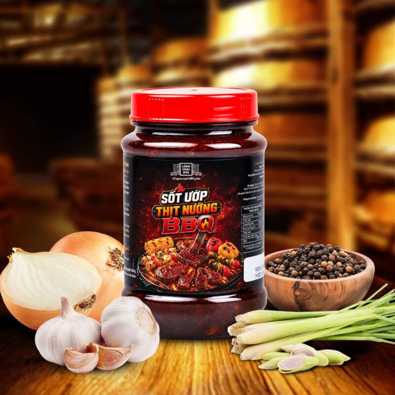 combo 3 hu 260g sot uop thit nuong bbq lang chai xua uop tham vi nuong thom ngon 3 3