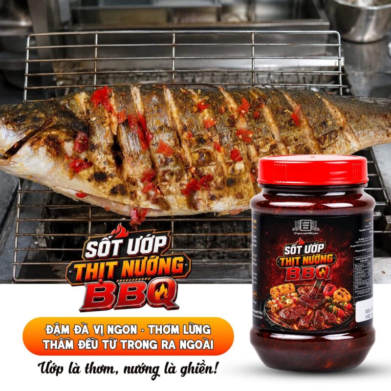 combo 3 hu 260g sot uop thit nuong bbq lang chai xua uop tham vi nuong thom ngon 3