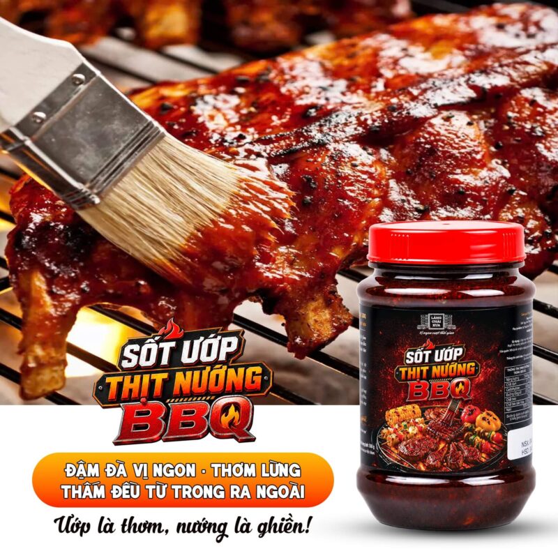 combo 3 hu 260g sot uop thit nuong bbq lang chai xua uop tham vi nuong thom ngon 7