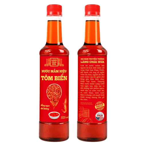 [Combo3 chai - 3 vị] Nước mắm nhỉ cá cơm than, Tôm biển, Cá cơm vàng ruột đỏ 525ml/ chai nhựa - Ảnh 7