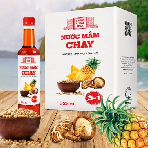 [Combo 4 chai - 4 vị] Nước mắm nhỉ cá cơm than, Tôm biển, Cá cơm vàng ruột đỏ, Chay 3 trong 1 525ml/chai nhựa - Ảnh 8