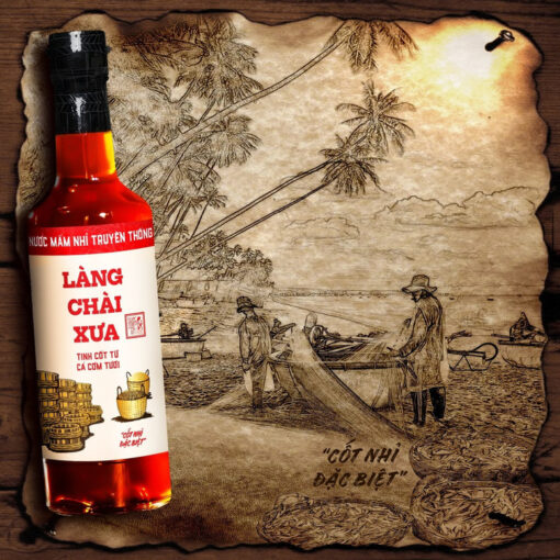 [Combo 6 Chai] Nước Mắm Nhỉ Truyền Thống (3 Chai Đỏ + 3 Chai Xanh) - Làng Chài Xưa - Ảnh 10