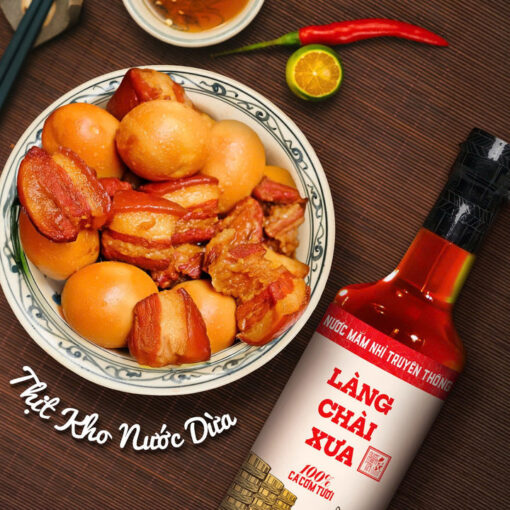 [Combo 6 Chai] Nước Mắm Nhỉ Truyền Thống (3 Chai Đỏ + 3 Chai Xanh) - Làng Chài Xưa - Ảnh 11