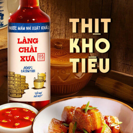 [Combo 6 Chai] Nước Mắm Nhỉ Truyền Thống (3 Chai Đỏ + 3 Chai Xanh) - Làng Chài Xưa - Ảnh 6