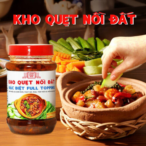 Kho quẹt nồi đất Làng Chài Xưa - 250G - Hình ảnh 7