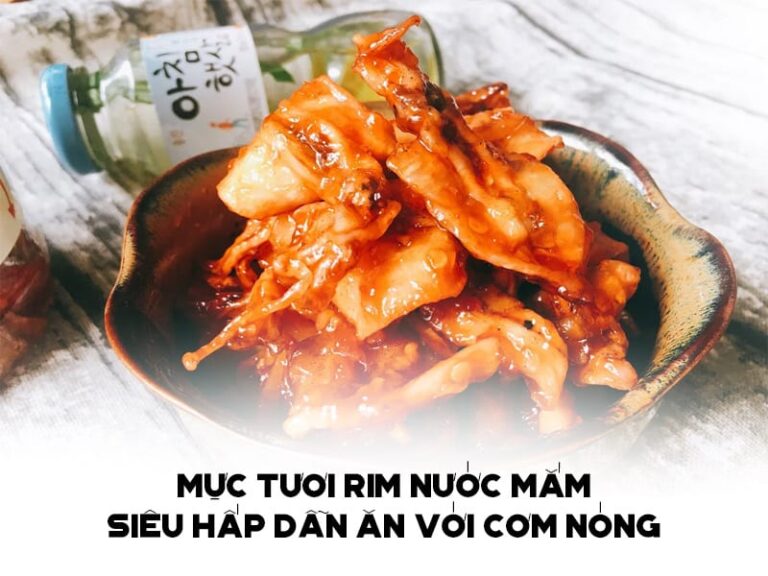 Làm Món Mực Tươi Rim Nước Mắm Ngon đơn Giản Với Bí Quyết Này