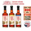[Combo 3 chai XANH ĐỎ VÀNG] Nước mắm nhỉ Làng Chài Xưa nhãn xanh xuất khẩu, nhãn đỏ đậm đà, nhãn vàng sánh đặc - ảnh 1