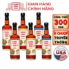 [TẶNG NƯỚC TƯƠNG 125ML] Thùng 6 chai 2XANH 2ĐỎ 2VÀNG CHAI THUỶ TINH 500ML Nước mắm nhỉ Làng Chài Xưa - ảnh 1