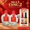 [Tặng Sốt trộn gỏi và Nước tương 3in1] COMBO 2 BÌNH GỐM Nước mắm Hiệu Tôm Biển Truyền Thống CAO CẤP 60N đạm - Nước mắm Tĩn - 500ml/bình Thơm Ngon Hảo Hạng - ảnh 1