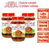 [COMBO 3 HỦ] KHO QUẸT NỒI ĐẤT LÀNG CHÀI XƯA 250G/HỦ THƠM NGON ĐẶC BIỆT FULL TOPPING TÔM KHÔ, CÁ CƠM RIM, THỊT BA RỌI, TỐP MỠ MẮM NHỈ - ảnh sản phẩm