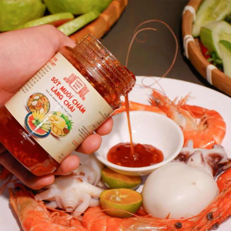 Sốt muối chấm Làng Chài Xưa 290g nguyên liệu tươi thơm ngon đặc biệt chấm đa dạng món ăn - ảnh 11